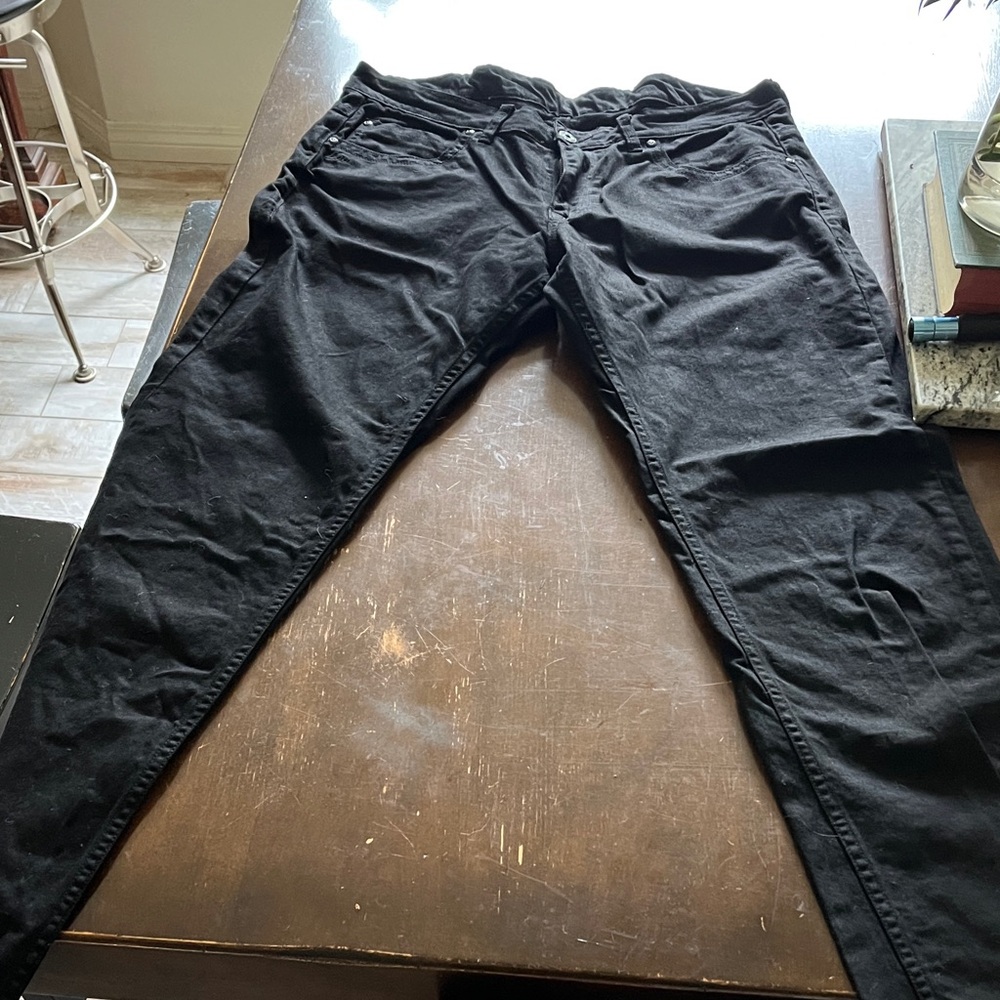 Classic Sam Surin Custom Black Straight Men's Jeans